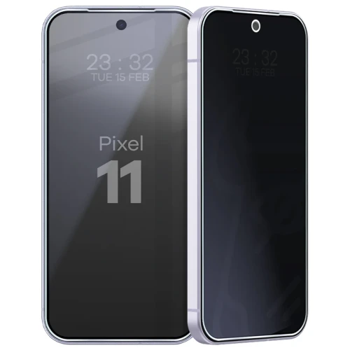 Prywatyzujące szkło hybrydowe Bizon Hybrid Shadow do Google Pixel 11, matowe (6/6)