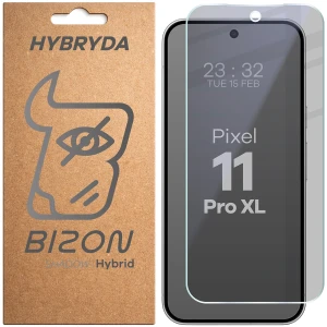 Prywatyzujące szkło hybrydowe Bizon Hybrid Shadow do Google Pixel 11 Pro XL, matowe