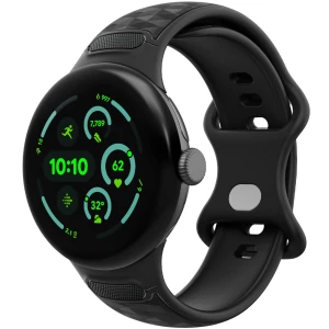 Pasek Spigen Parallax Band do Google Pixel Watch 5 (45mm) / 4 (45mm) / 3 (45mm), czarny
