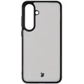 Etui Bizon Case Angelo do Galaxy S26 FE / S25 FE, przydymione z czarną ramką (2/6)