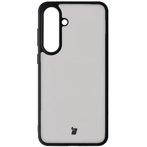 Etui Bizon Case Angelo do Galaxy S26 FE / S25 FE, przydymione z czarną ramką (2/6)
