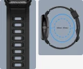 Pasek Spigen Rugged Band do Google Pixel Watch 5 (41mm) / 4 (41mm) / 3 (41mm), czarne (2/11)