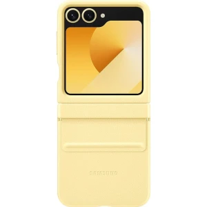 OUTLET: Etui Samsung KindSuit Case do Galaxy Z Flip7 FE / Z Flip6, żółte