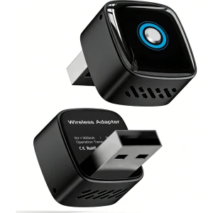 OUTLET: Bezprzewodowy adapter CarPlay / Android Auto, XENSO B5 USB-A + USB-C, przełączanie między urządzeniami