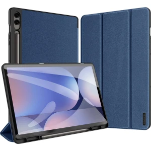 OUTLET: Etui Dux Ducis Domo do Galaxy Tab S10 Plus/S9 Plus/S9 FE Plus, granatowe