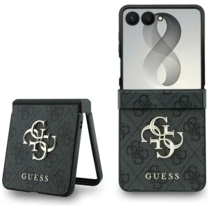 OUTLET: Etui Guess Hardcase 4G Big Metal Logo do Galaxy Z Flip8, czarne