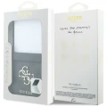 Etui Guess Hardcase 4G Big Metal Logo do Galaxy Z Flip8, czarne