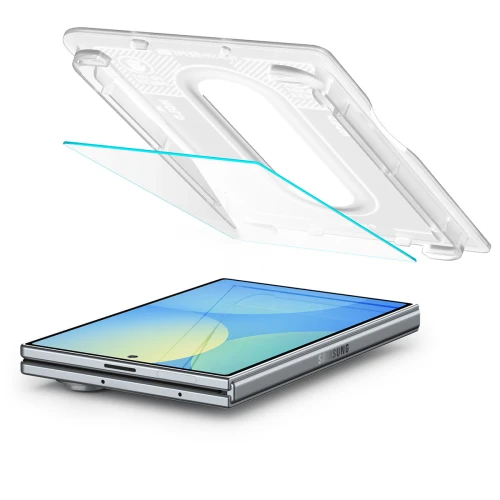 Szkło do etui + Aplikator Spigen Glas.tR EZ Fit Pro 1-Pack (AC) 10H do Galaxy Z Fold8
