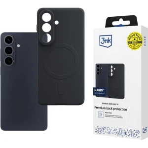 OUTLET: Etui 3mk Hardy Haptica do MagSafe, do Galaxy S26, czarne
