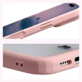 Etui Bizon Case Angelo do iPhone 18 Pro / 17 Pro, półprzezroczyste z jasnoróżową ramką (4/6)