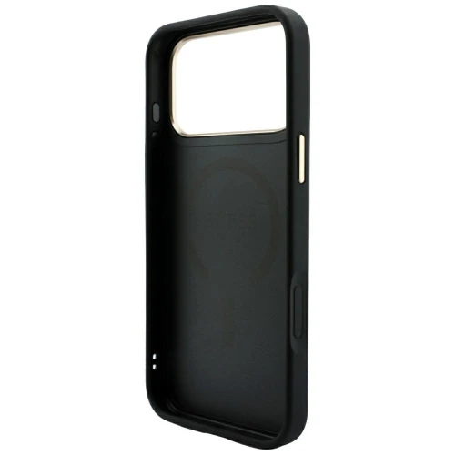 Etui Guess Embossed 4G Classic do iPhone 18 Pro / 17 Pro do MagSafe, czarne