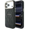 Etui Guess Embossed 4G Classic do iPhone 18 Pro Max / 17 Pro Max do MagSafe, czarne