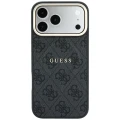 Etui Guess Embossed 4G Classic do iPhone 18 Pro Max / 17 Pro Max do MagSafe, czarne