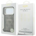 Etui Guess Embossed 4G Classic do iPhone 18 Pro Max / 17 Pro Max do MagSafe, brązowe