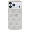 Etui Guess Embossed 4G Classic do iPhone 18 Pro Max / 17 Pro Max do MagSafe, różowe