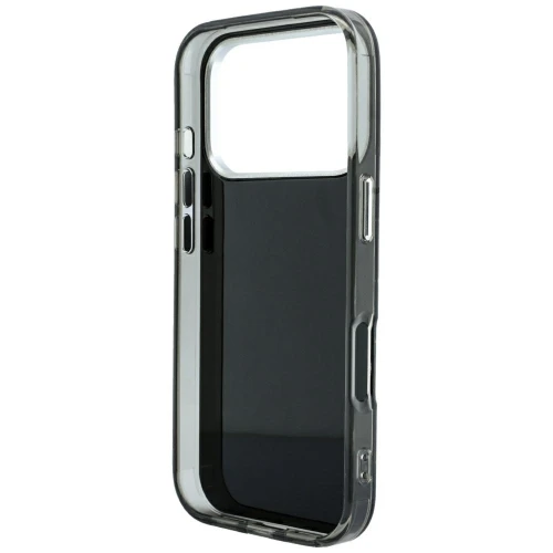 Etui Karl Lagerfeld IML Rhinestones Allover Electroplated Logo do iPhone 18 Pro / 17 Pro, czarne