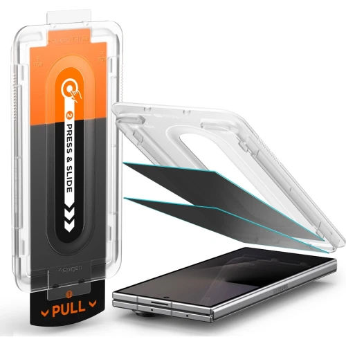 Szkło prywatyzujące do etui + Aplikator Spigen Glas.tR EZ Fit Pro Privacy 2-Pack (AC) do Galaxy Z Fold7 / Fold8 Ultra (4/18)