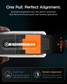 Szkło prywatyzujące do etui + Aplikator Spigen Glas.tR EZ Fit Pro Privacy 2-Pack (AC) do Galaxy Z Fold7 / Fold8 Ultra (17/18)