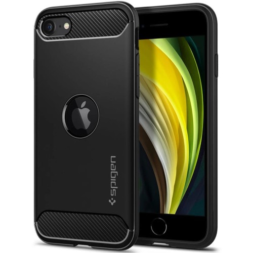 SPIGEN - Rugged Armor - iPhone SE 2020 - Black 21.jpg
