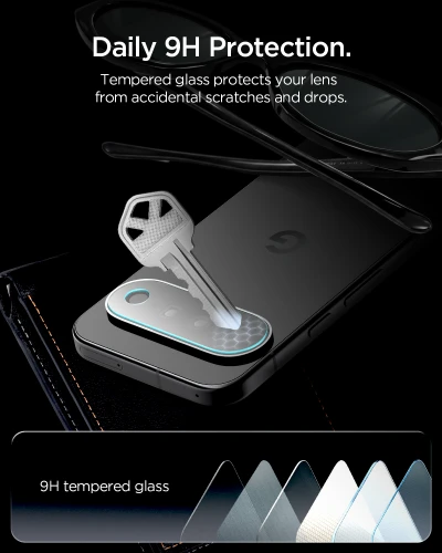 Szkło na aparat Spigen Glas.tR EZ Fit Optik Pro 2-Pack do Google Pixel 11, przezroczyste (4/16)
