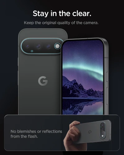 Szkło na aparat Spigen Glas.tR EZ Fit Optik Pro 2-Pack do Google Pixel 11 Pro, przezroczyste (7/16)
