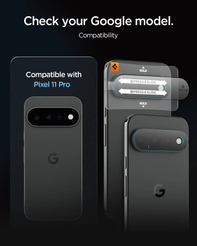 Szkło na aparat Spigen Glas.tR EZ Fit Optik Pro 2-Pack do Google Pixel 11 Pro, przezroczyste (16/16)