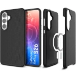 Etui 3mk Hardy Shockproof MagCase do MagSafe do Galaxy S26 FE, czarne
