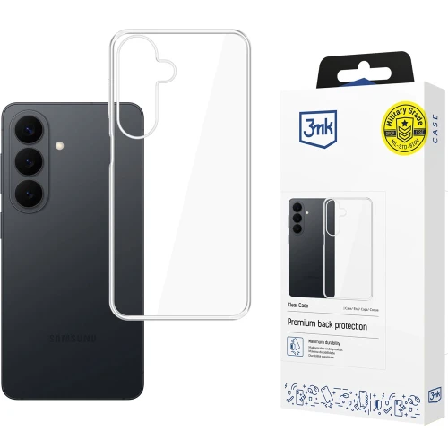 Etui 3mk Clear Case do Galaxy S26 FE, przezroczyste (2/6)