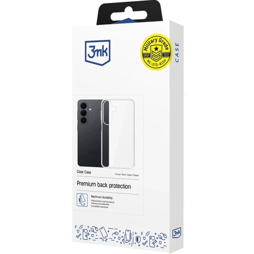 Etui 3mk Clear Case do Galaxy S26 FE, przezroczyste (6/6)