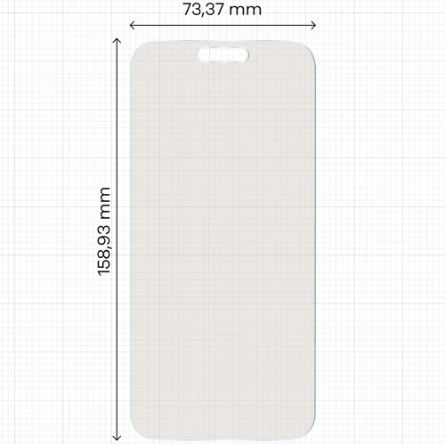 2x Folia matowa z eko aplikatorem Bizon Eplikator Film Matte do iPhone 17 Pro Max (2/5)