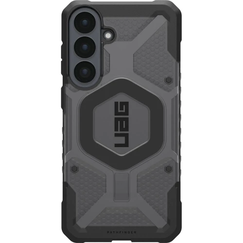 Etui pancerne Urban Armor Gear Pathfinder Clear do MagSafe do Galaxy S26 FE, półprzezroczysto-czarne (3/16)