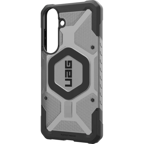 Etui pancerne Urban Armor Gear Pathfinder Clear do MagSafe do Galaxy S26 FE, półprzezroczysto-czarne (7/16)