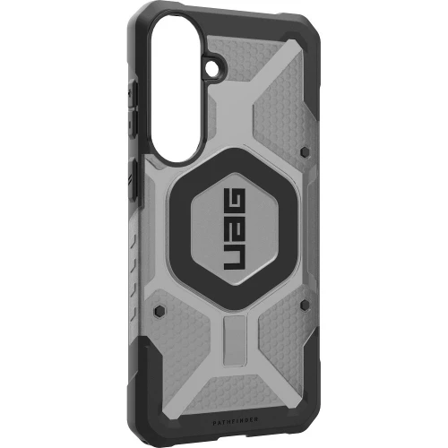 Etui pancerne Urban Armor Gear Pathfinder Clear do MagSafe do Galaxy S26 FE, półprzezroczysto-czarne (8/16)