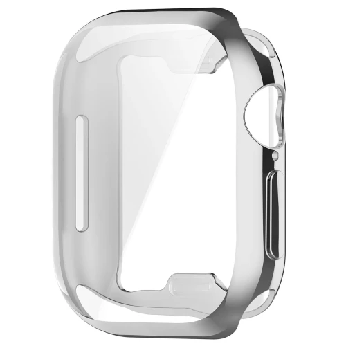 Etui z osłoną ekranu Bizon Case Watch Felipe do Apple Watch Series 12 42mm, srebrne (3/8)