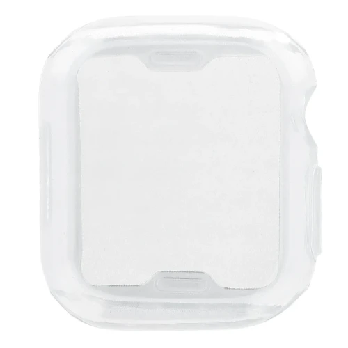 Etui z osłoną ekranu Bizon Case Watch Felipe do Apple Watch Series 12 46mm, przeźroczyste (6/8)