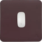 Podkładka skórzana / mata na biurko Baltan 300x300x25 (M), burgundowa