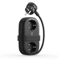 Listwa zasilająca Orico AP3 GaN 6w1, 2x AC / 2x USB-A / 2x USB-C 65W, czarna (1/6)