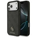 Etui Guess 4G Small Classic Logo do iPhone 18 Pro Max / 17 Pro Max do MagSafe, czarne