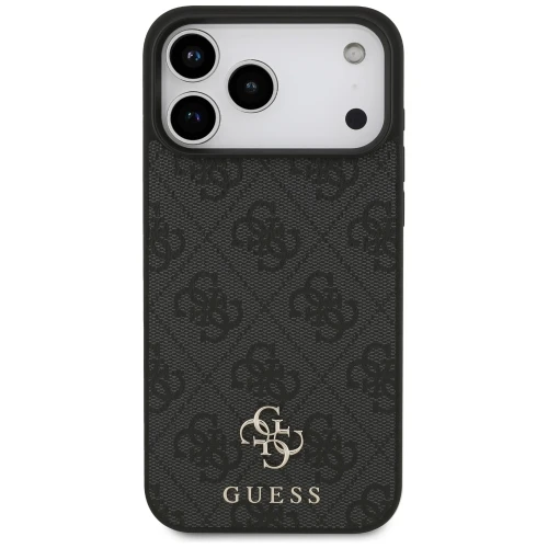 Etui Guess 4G Small Classic Logo do iPhone 18 Pro Max / 17 Pro Max do MagSafe, czarne