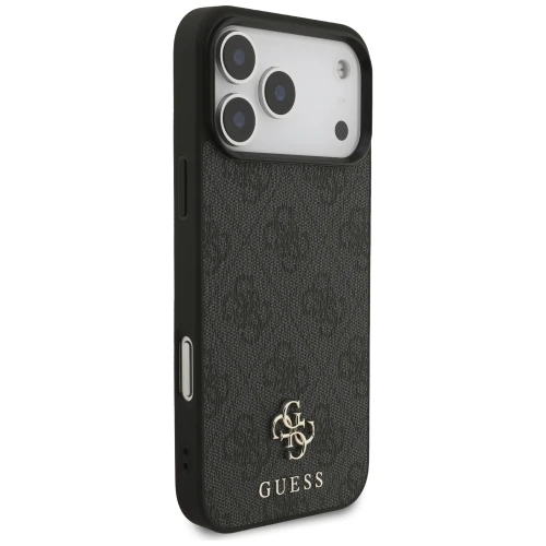 Etui Guess 4G Small Classic Logo do iPhone 18 Pro Max / 17 Pro Max do MagSafe, czarne