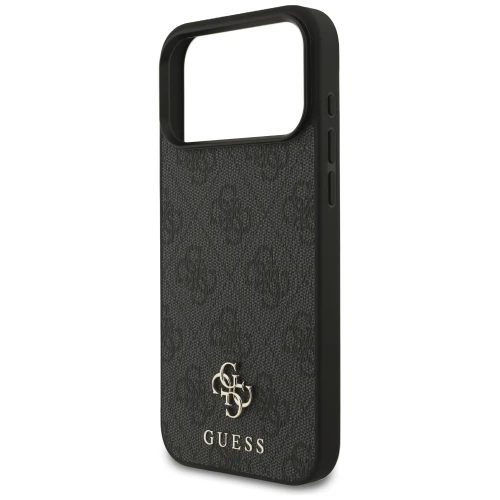 Etui Guess 4G Small Classic Logo do iPhone 18 Pro Max / 17 Pro Max do MagSafe, czarne