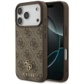 Etui Guess 4G Small Classic Logo do iPhone 18 Pro Max / 17 Pro Max do MagSafe, brązowe