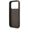 Etui Guess 4G Small Classic Logo do iPhone 18 Pro Max / 17 Pro Max do MagSafe, brązowe
