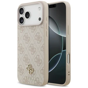 Etui Guess 4G Small Classic Logo do iPhone 18 Pro Max / 17 Pro Max do MagSafe, różowe