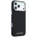 Etui Karl Lagerfeld Grained Elongated Logo do iPhone 18 Pro Max / 17 Pro Max do MagSafe, czarne