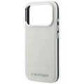 Etui Karl Lagerfeld Grained Elongated Logo do iPhone 18 Pro / 17 Pro do MagSafe, beżowe