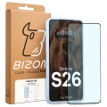 Pancerne etui + szkło hartowane Bizon Tur Pack do Galaxy S26, jasnoniebieskie (10/10)