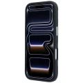 Etui Karl Lagerfeld Grained Mono Resin Logo do iPhone 18 Pro Max / 17 Pro Max do MagSafe, czarne