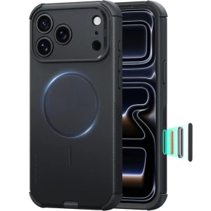 Etui ESR Cyber Tough do MagSafe do iPhone 18 Pro Max / 17 Pro Max, czarne