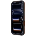 Etui BMW M Quadrille Kevlar Metal Logo MagSafe do iPhone 18 Pro / 17 Pro, pomarańczowe (5/8)